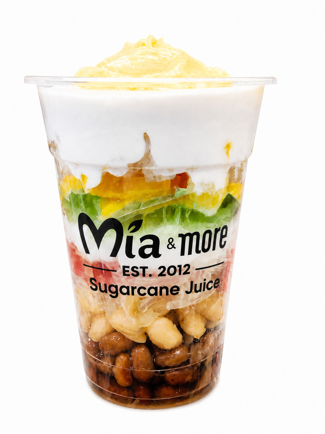 Branded Mia & More durian combo dessert